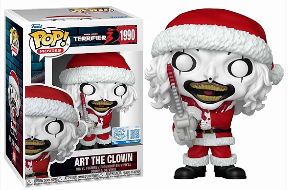 [#Pré-venda] - Funko Pop - Art The Clown Exclusivo - Terrifier (1990)