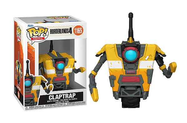 [#Pré-venda] - Funko Pop - Claptrap - Bordelands 4 (1161)