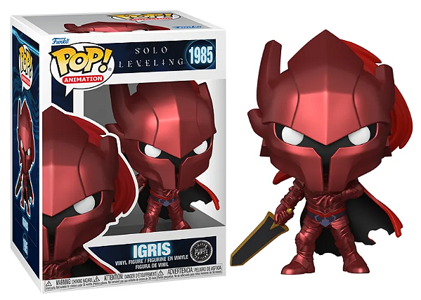 [#Pré-venda] - Funko Pop - Igris Exclusivo Chase - Solo Leveling (1985)