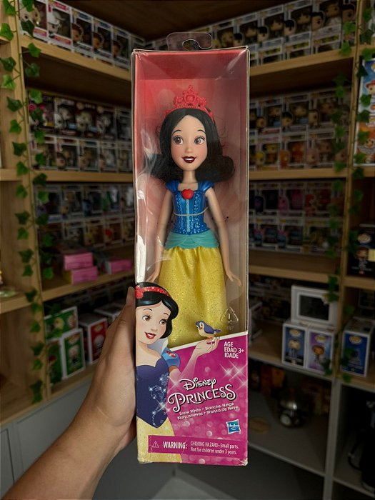 Barbie Branca de Neve - Disney Princess Hasbro.