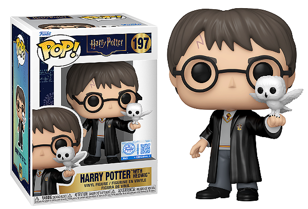 [#Pré-venda] - Funko Pop - Harry Potter with Hedwig Exclusivo - Harry Potter (197)