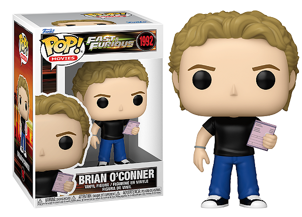 [#Pré-venda] - Funko Pop - Brian O'Conner - Velozes e Furiosos (1992)