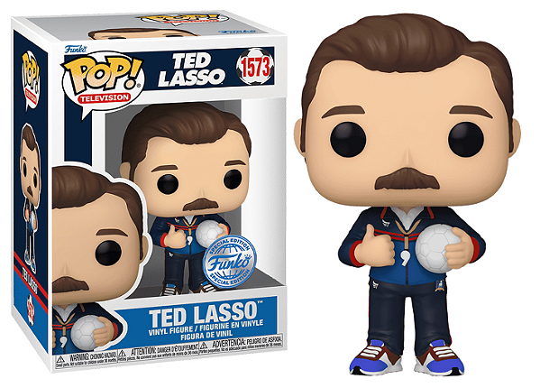 [#Pré-venda] - Funko Pop - Ted Lasso Exclusivo - Ted Lasso (1573)
