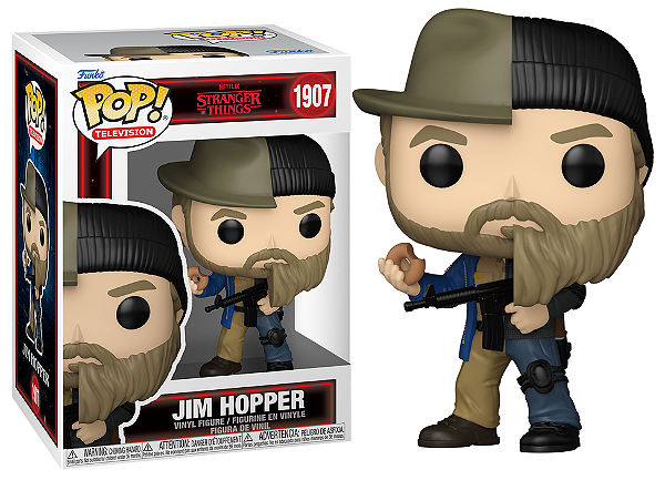 [#Pré-venda] - Funko Pop - Jim Hopper (Split) - Stranger Things (1907)
