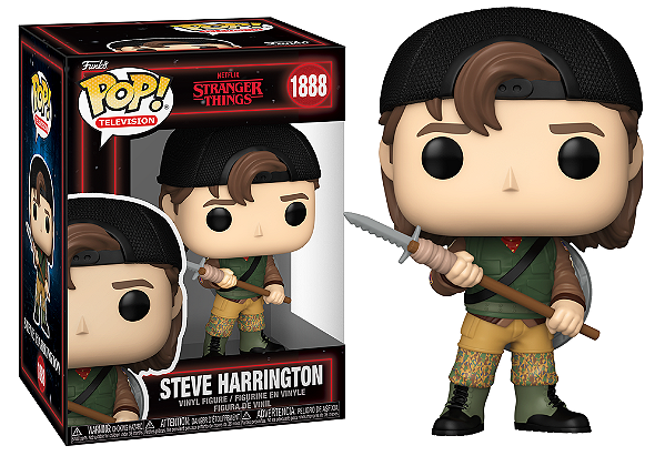 [#Pré-venda] - Funko Pop - Steve Harrington with Spear - Stranger Things (1888)