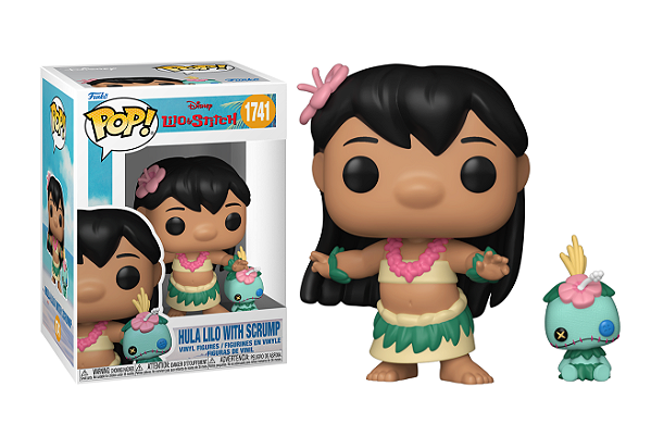 [#Pré-venda] - Funko Pop - Buddy Hula Lilo with Scrump - Disney Stitch (1741)