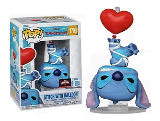 [#Pré-venda] - Funko Pop - Stitch with Balloon - Disney Lilo & Stitch (1709)