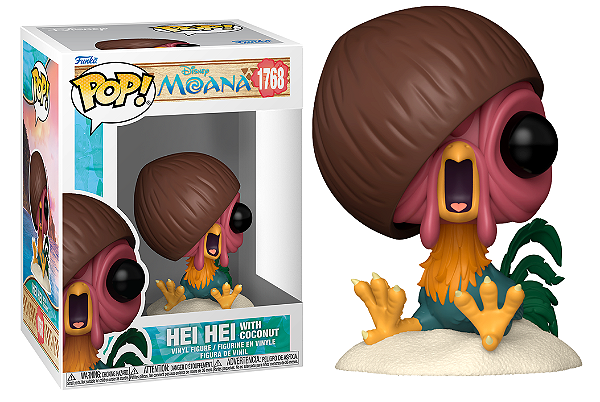 [#Pré-venda] - Funko Pop - Hei Hei with Coconut - Disney Moana (1768)
