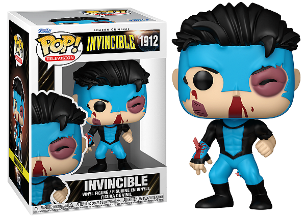 [#Pré-venda] - Funko Pop - Invincible (Conquest Battle Damaged) (Bloody) - Invincible (1912)