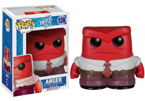 Funko Pop - Raiva Anger - Disney Divertida Mente (136)