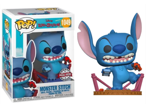 Funko Pop - Monster Stitch Exclusivo - Disney Lilo & Stitch (1049)