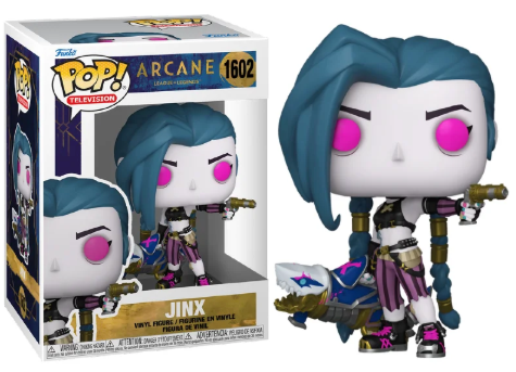 Funko Pop - Jinx - Arcane League Of Legends (1602)