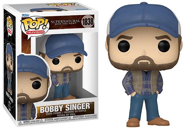 Funko Pop - Bobby Singer - Supernatural (1838)