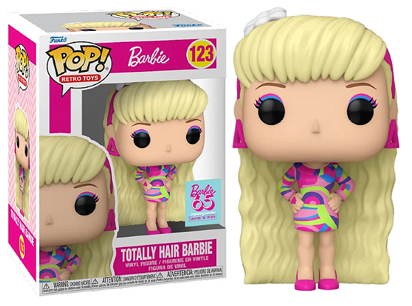 Funko Pop - Hair Barbie Exclusivo - Retro Toys Barbie (123)