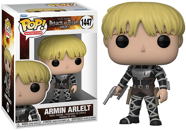 Funko Pop - Armin Arlelt - Attack On Titan (1447)