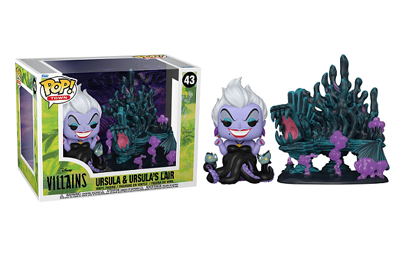 Funko Pop - Ursula & Ursula’s Lair - Disney A Pequena Sereia (43)