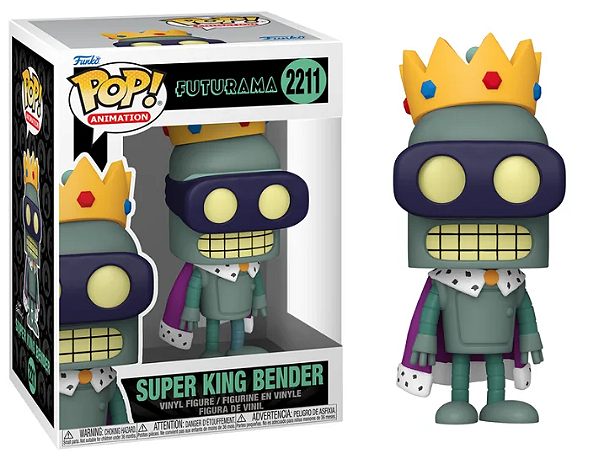 [#Pré-venda] - Funko Pop - Super King Bender - Futurama (2211)