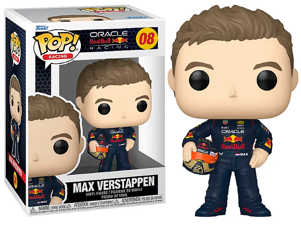 Funko Pop - Max Verstappen - Formula 1 RedBull (08)