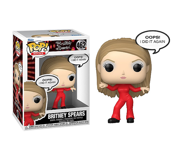 [#Pré-venda] - Funko Pop - Britney Spears - Britney Spears (462)