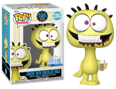 [#Vempraloja] - Funko Pop - Cheese With Chocolate Milk Exclusivo - A Mansão Foster para Amigos Imaginários (2264)