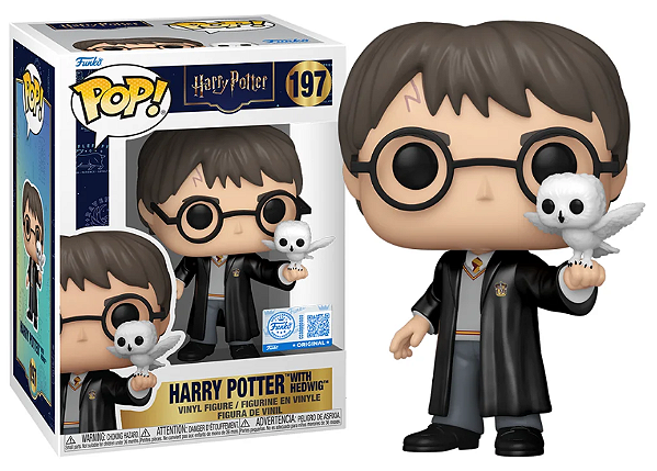 [#Pré-venda] - Funko Pop - Harry Potter With Hedwig Exclusivo - Harry Potter (1590)