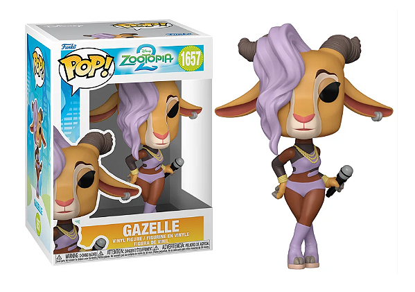 [#Pré-venda] - Funko Pop - Gazelle - Zootopia 2 (1657)