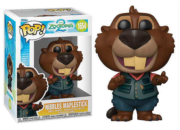 [#Pré-venda] - Funko Pop - Nibble Maplestick - Zootopia 2 (1654)