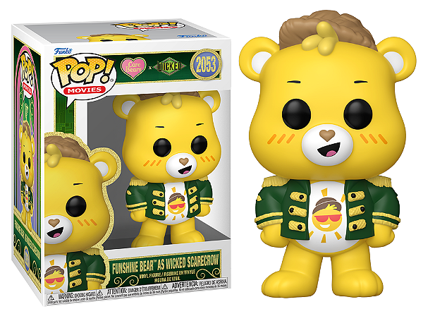 [#Pré-venda] - Funko Pop - Funshine Bear as Wicked Scarecrow - Ursinhos Carinhosos x Wicked (2053)