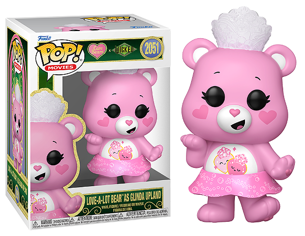[#Pré-venda] - Funko Pop - Love-A-Lot Bear as Glinda Upland - Ursinhos Carinhosos x Wicked (2051)