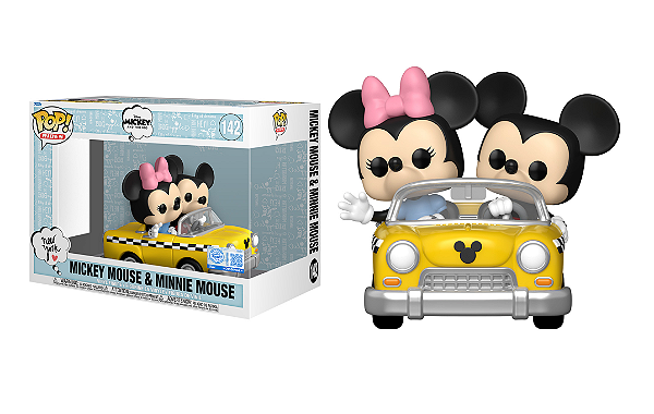 [#Pré-venda] - Funko Pop - Mickey Mouse And Minnie Mouse Exclusivo - Disney (142)
