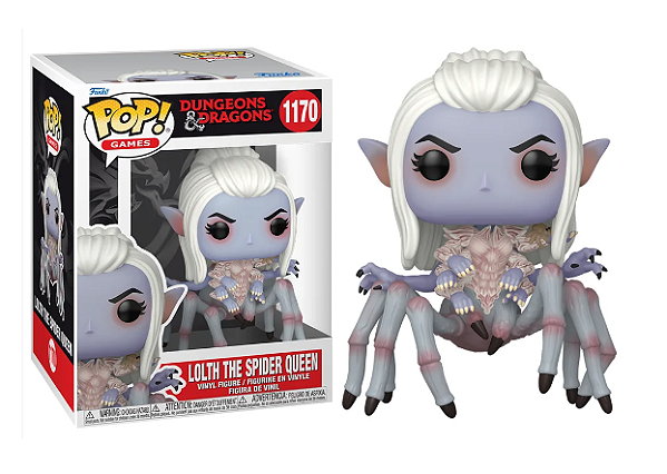 [#Pré-venda] - Funko Pop - Lolth The Spider Queen - Dungeons & Dragons (1170)