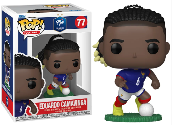 [#Pré-venda] - Funko Pop - Eduardo Camavinga - Futebol French (77)
