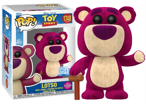 [#Vempraloja] - Funko Pop - Lotso Exclusivo Flocked - Disney Toy Story (1748)