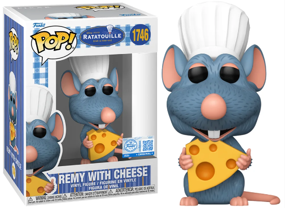 [#Vempraloja] - Funko Pop - Remy With Cheese Exclusivo - Disney Ratatouille (1746)