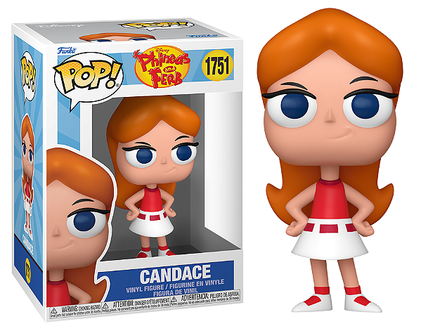 [#Pré-venda] - Funko Pop - Candace - Disney Phineas and Ferb (1751)