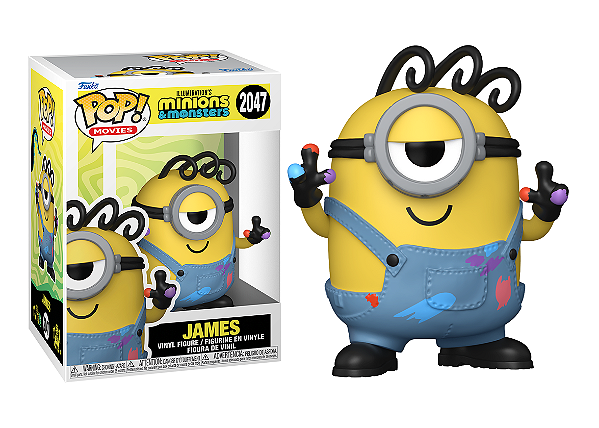 [#Pré-venda] - Funko Pop - James - Minions (2047)