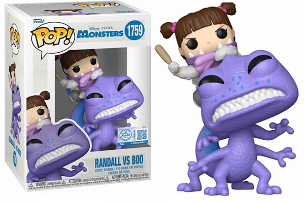 [#Pré-venda] - Funko Pop - Randall e Boo Exclusivo - Disney Monstros S.A (1759)
