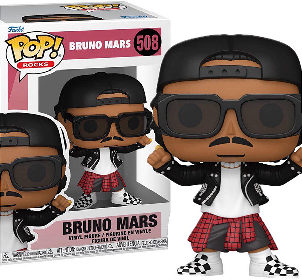 [#Pré-venda] - Funko Pop - Bruno Mars - Bruno Mars (508)