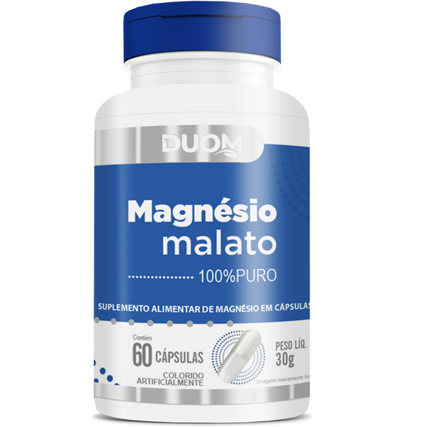 MAGNÉSIO MALATO 60caps - DUOM