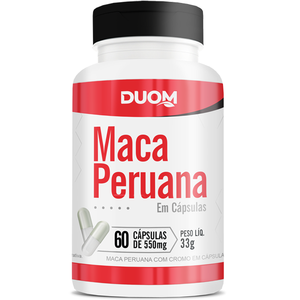 MACA PERUANA 550mg 60caps - DUOM