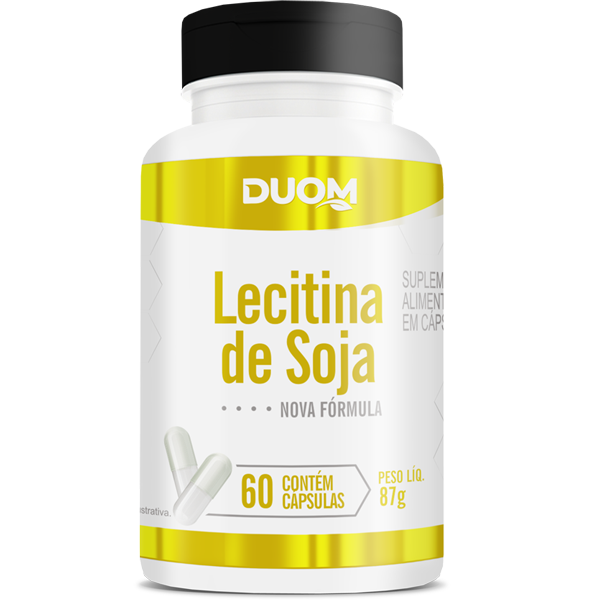 LECITINA DE SOJA 60caps - DUOM