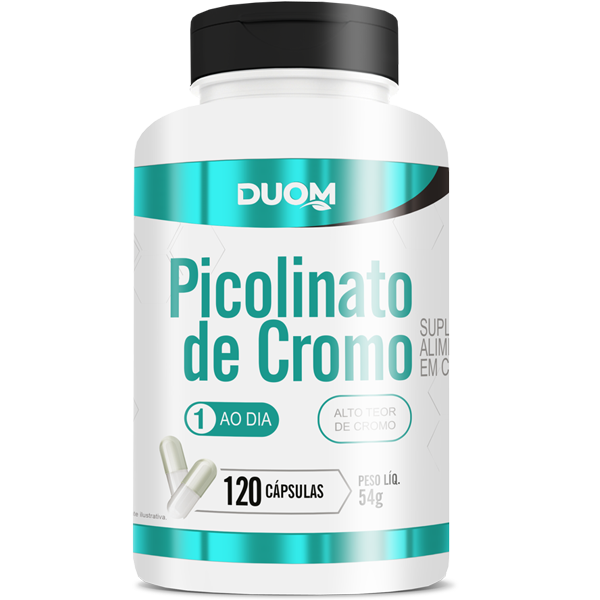 PICOLINATO DE CROMO 120caps - DUOM