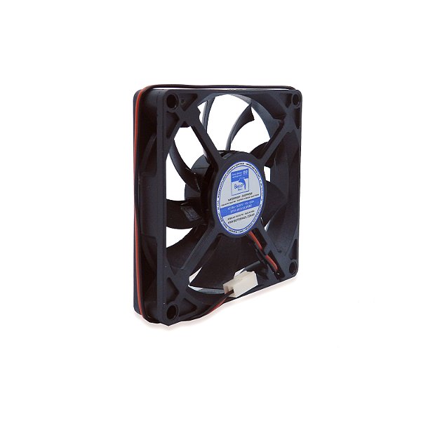 Micro ventilador DC Fan 80x80x15mm 12V Silencioso, Resistente à Umidade e Poeira (IP54) Sleeve/Bucha | Botto Brazil