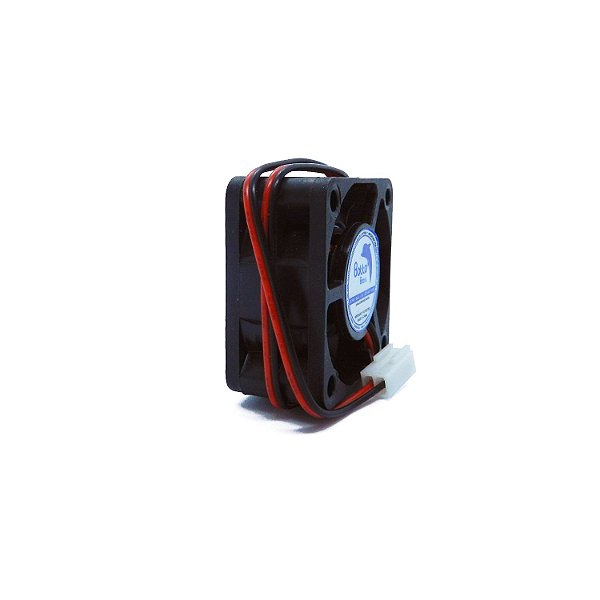 Micro ventilador DC Fan 40x40x20mm 12V Média Rotação Ball/Rolamento | Botto Brazil