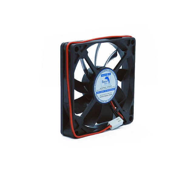 Micro ventilador DC Fan 80x80x15mm 12V Waterproof Alta Rotação Sleeve/Bucha | Botto Brazil