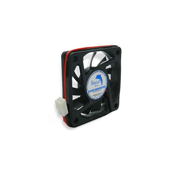 Micro ventilador DC Fan 60x60x10mm 24V Alta Rotação Sleeve/Bucha | Botto Brazil