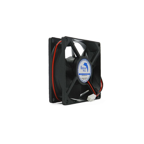 Micro ventilador DC Fan 80x80x25mm 24V Média Rotação Sleeve/Bucha | Botto Brazil