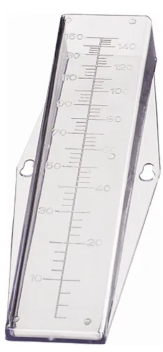 Pluviômetros ZAGATTI 150mm Medidor De Chuva