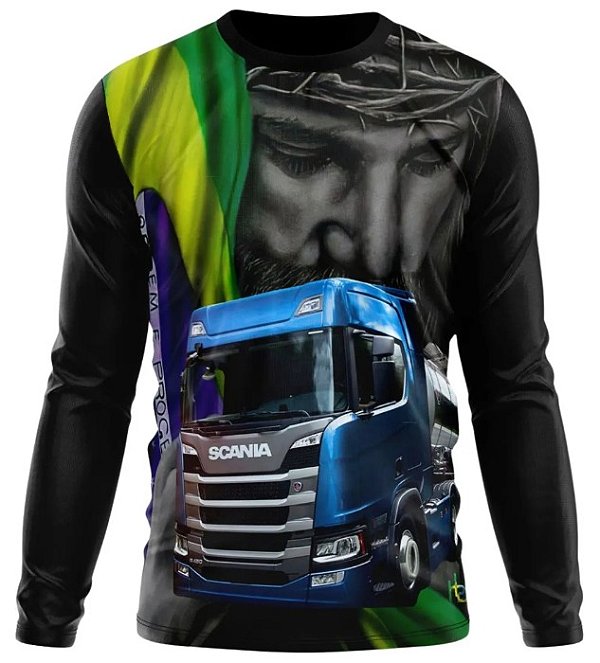 Camiseta Manga Longa UV TAMANHO M