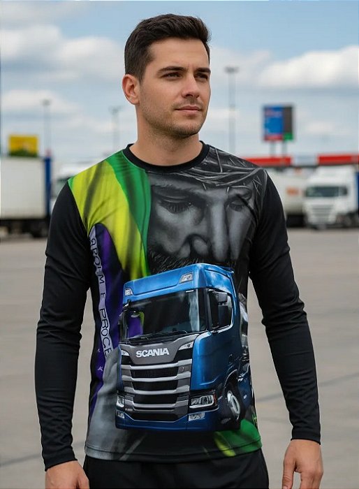 Camiseta Manga Longa UV TAMANHO P